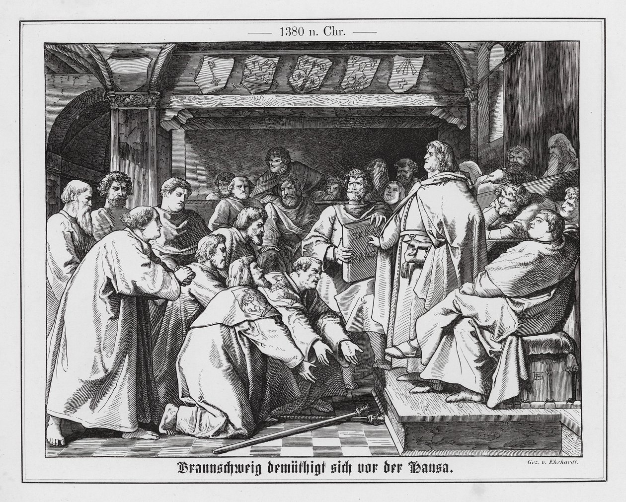 Brunswick Pleading for Readmission to the Hanseatic League by Karl Ludwig Adolf Ehrhardt