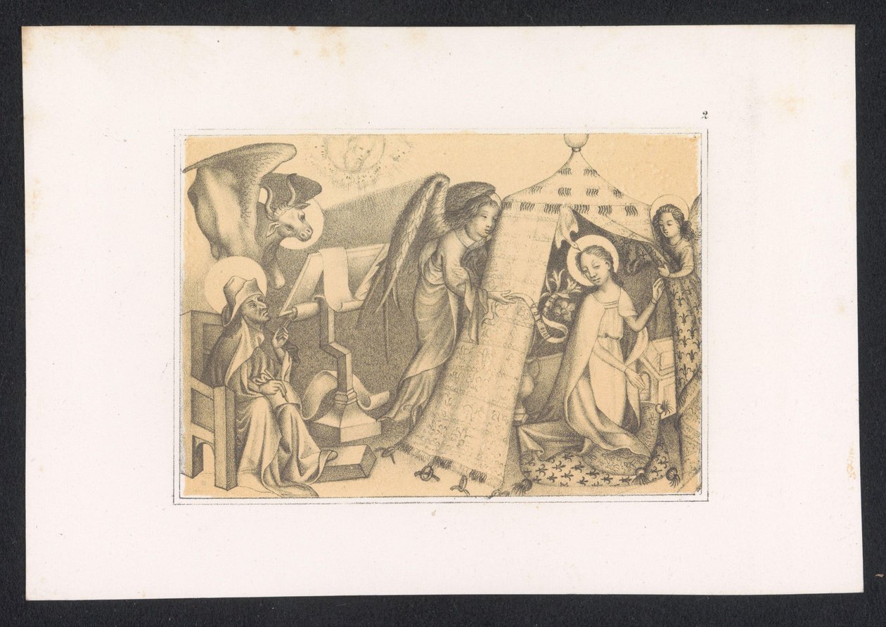 Luke Painting Mary by Karl Palzow
