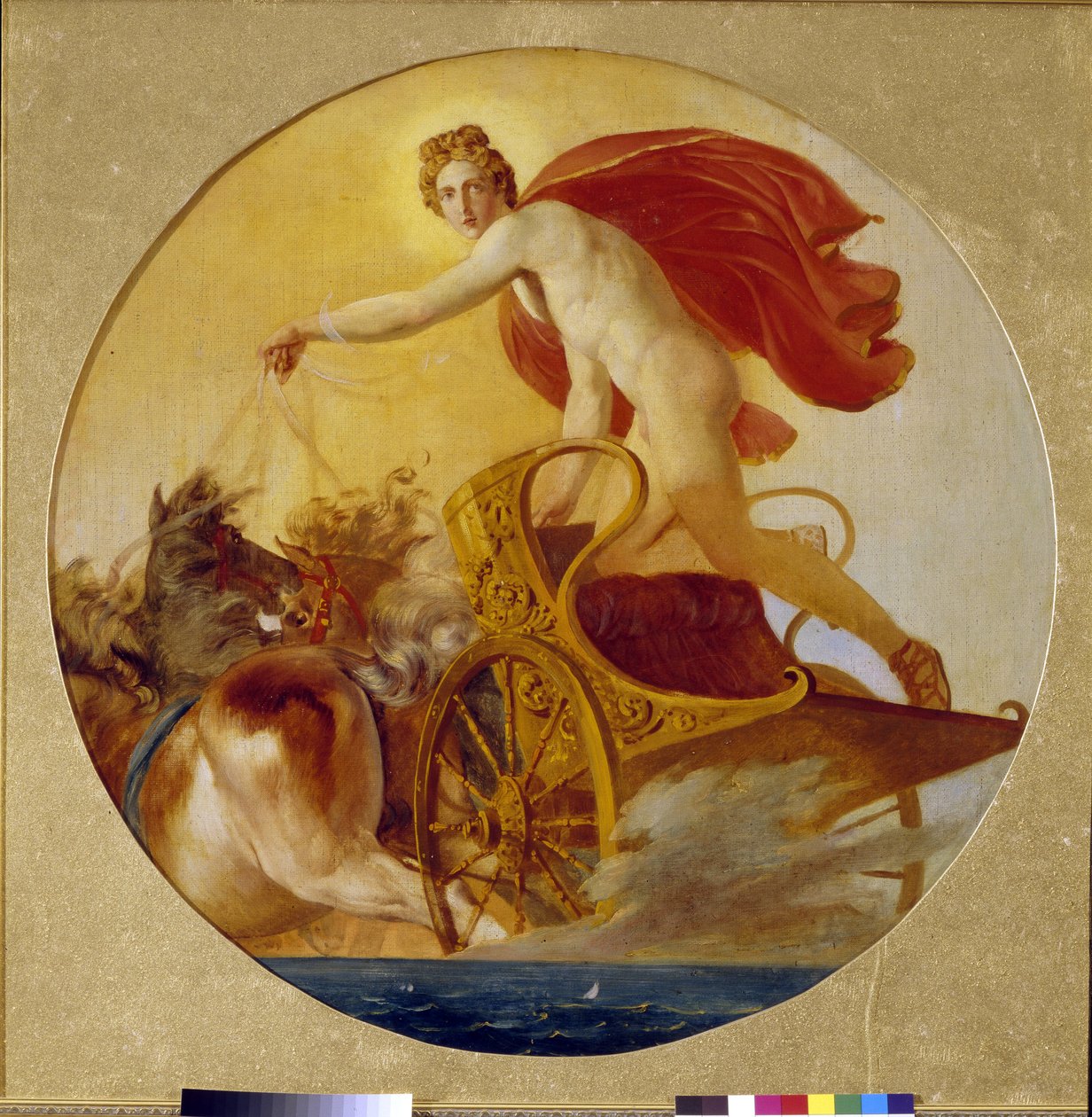 Phoebus Driving the Horses Of The Sun by Karl Pavlovich Bryullov