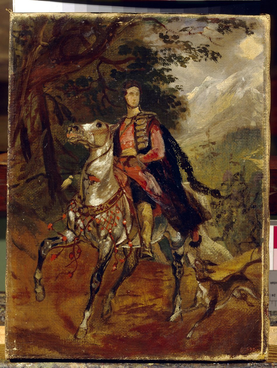 Portrait of Count Anatole Nikolaievich Demidov, First Prince of San Donato by Karl Pavlovich Bryullov