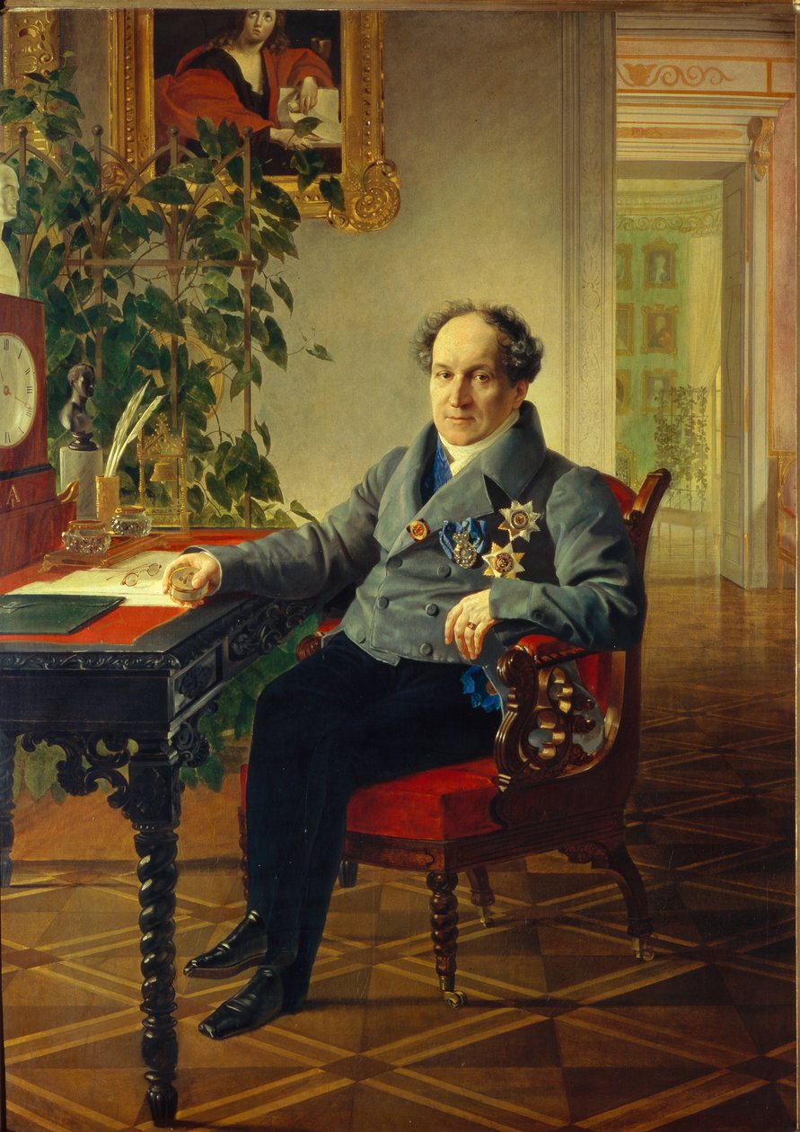 Portrait of Prince Alexander Nikolayevich Golitsyn, 1840 by Karl Pavlovich Bryullov