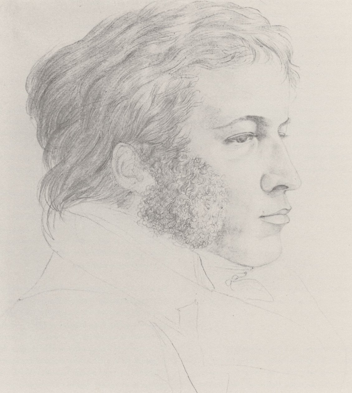 Portrait of Johann Carl Eggers (1787-1863) by Karl Philipp Fohr