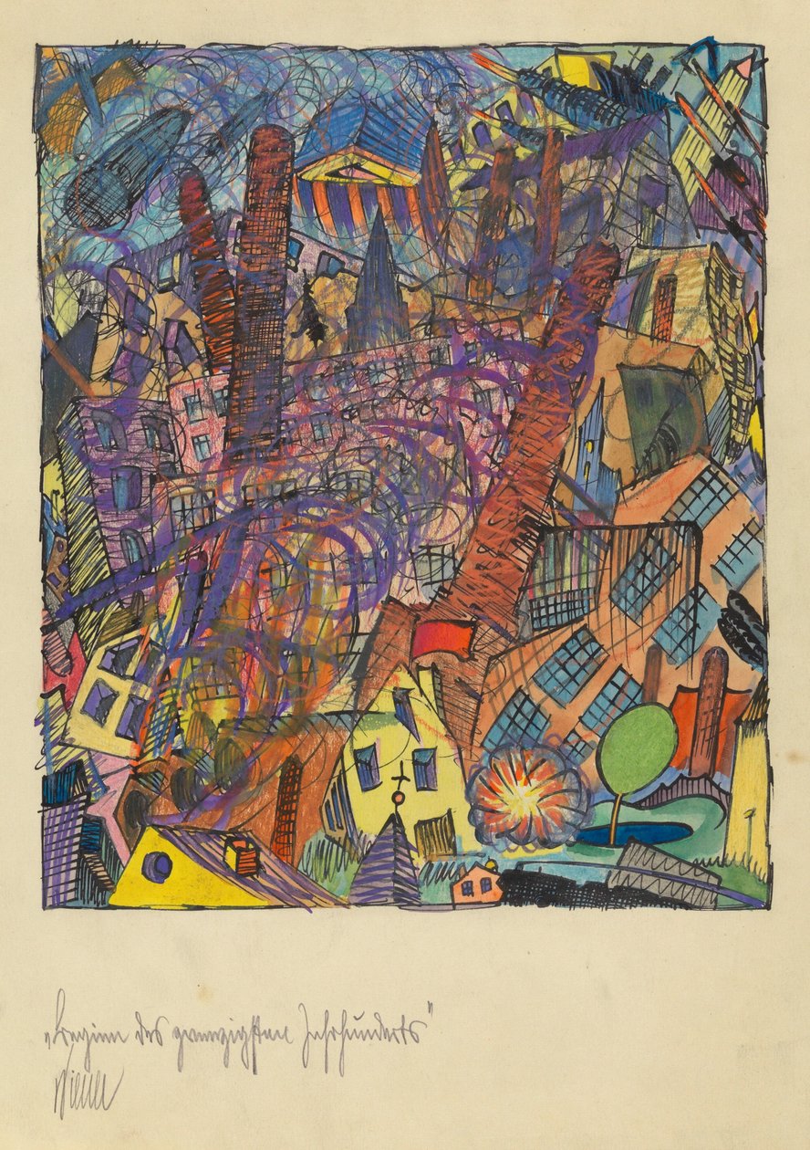 The beginning of the 20th Century, c.1923 by Karl Wiener