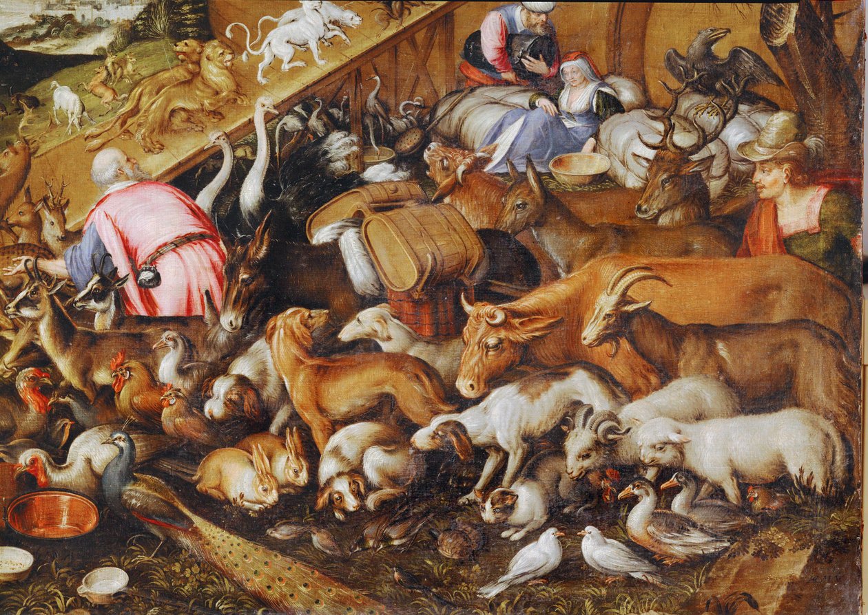 The Animals Enter the Ark by Kaspar the Elder Memberger