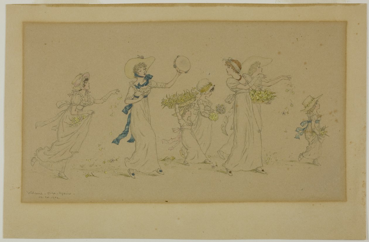 Welcome Once Again by Kate Greenaway