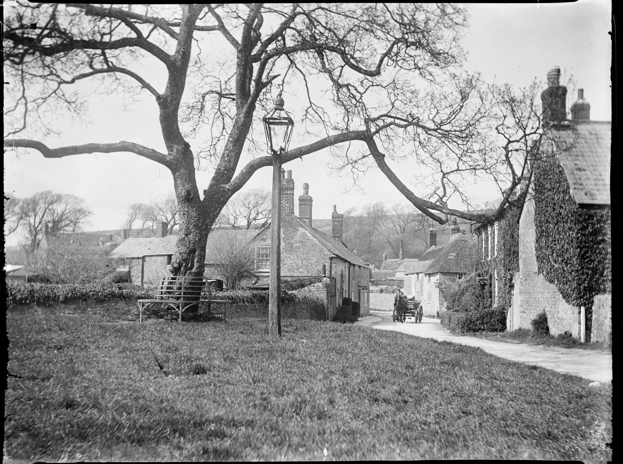 Village Green, Burton Bradstock, Dorset, 24 Apr 1922 - 08 May 1922 by Katherine Jean Macfee