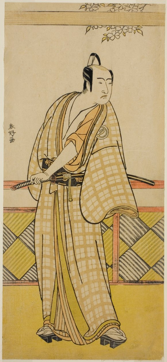The Actor Sawamura Sojuro III in an Unidentified Role by Katsukawa Shunkо̄
