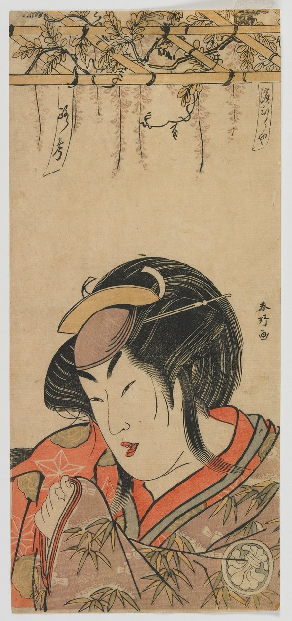 Hamamuraya Roko (Segawa Kikunojo III) by Katsukawa Shunko