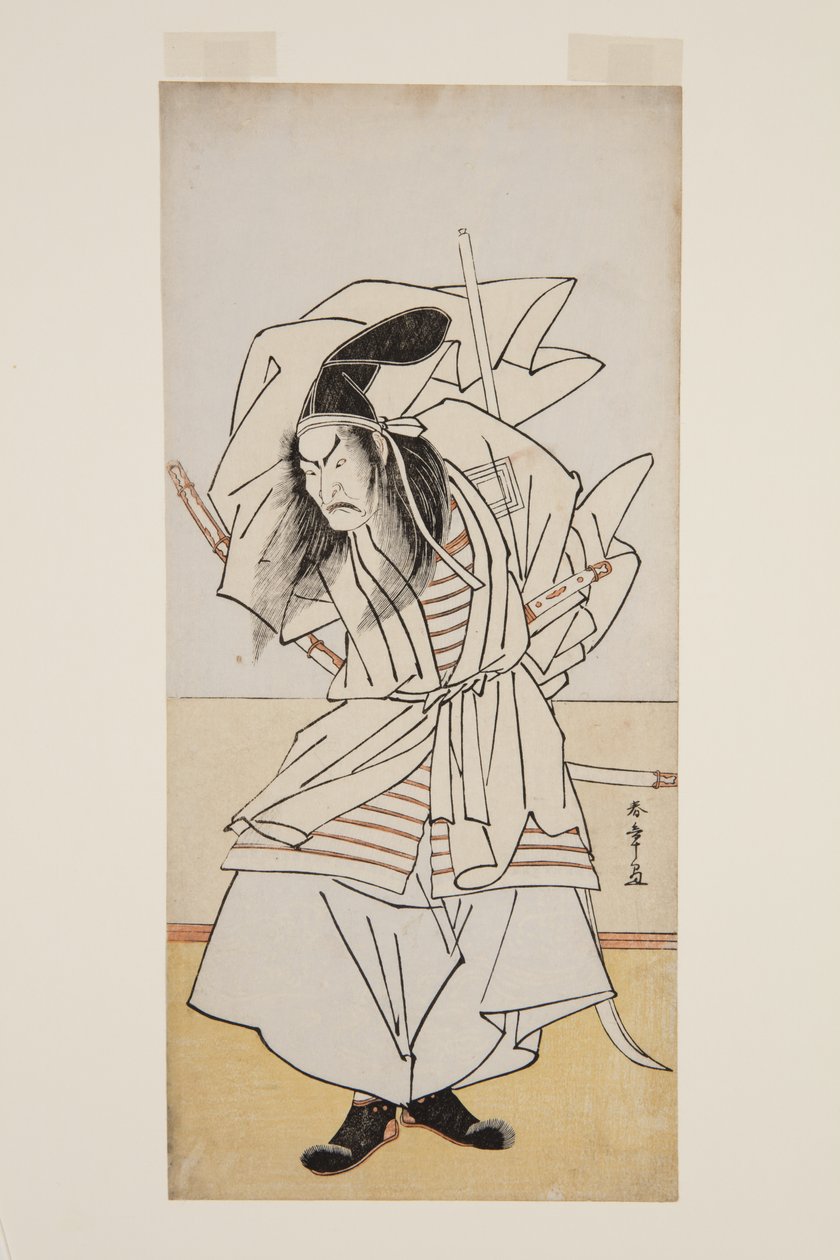 Actor Ichikawa Danjūrō V as Tomomori by Katsukawa Shunsho