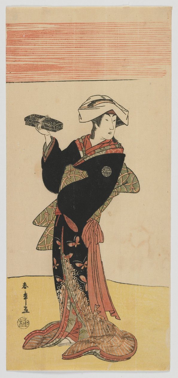 Kabuki Actor Nakamura Riko, Edo period, c.1791-92 by Katsukawa Shunsho