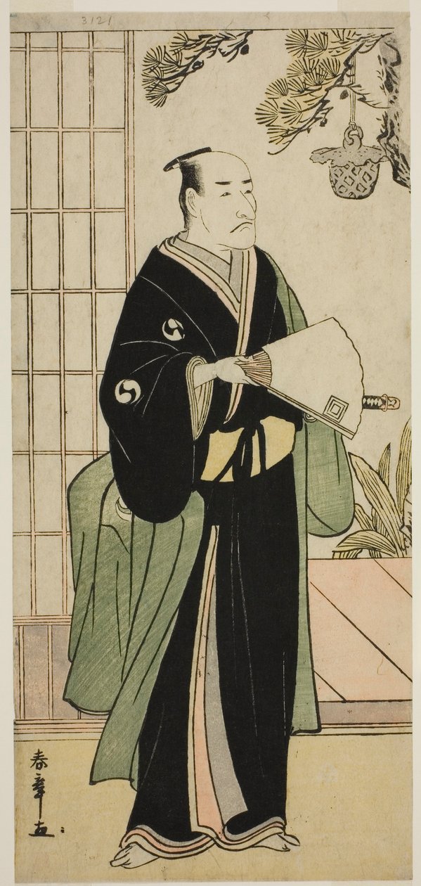 The Actor Ichikawa Danjuro V as Oboshi Yuranosuke in the Play Kanadehon Chushingura, Performed at the Nakamura Theater in the Fifth Month, 1783 by Katsukawa Shunsho