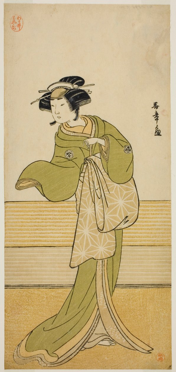The Actor Yamashita Mangiku I in an Unidentified Role by Katsukawa Shunsho