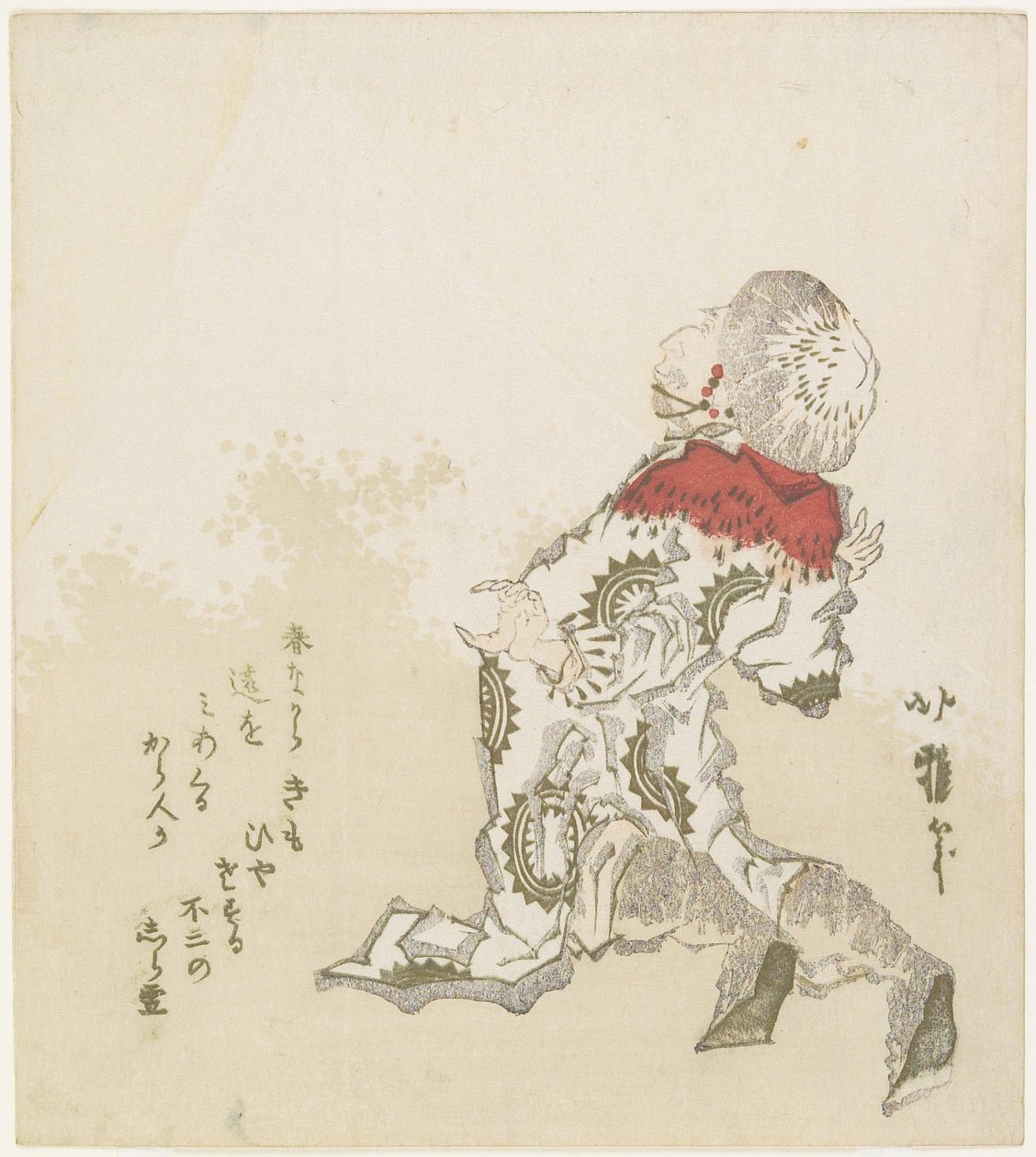 Korean Surprised at the View of Mt. Fuji by Katsushika Hokuga