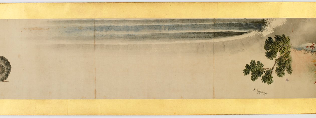 Detail of Handscroll with Miscellaneous Images, Edo Period, 1839 by Katsushika Hokusai