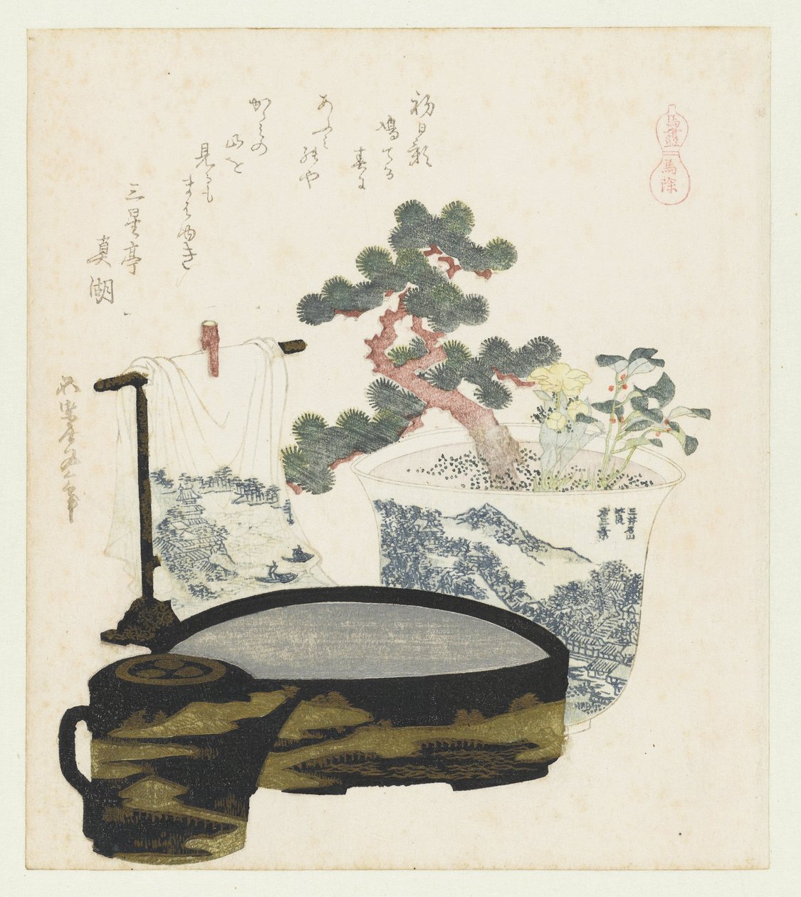 A Horse Amulet by Katsushika Hokusai