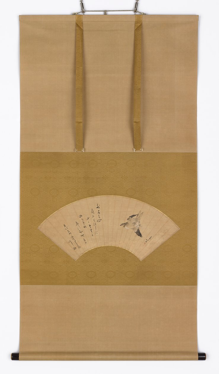 Flying Cuckoo by Katsushika Hokusai