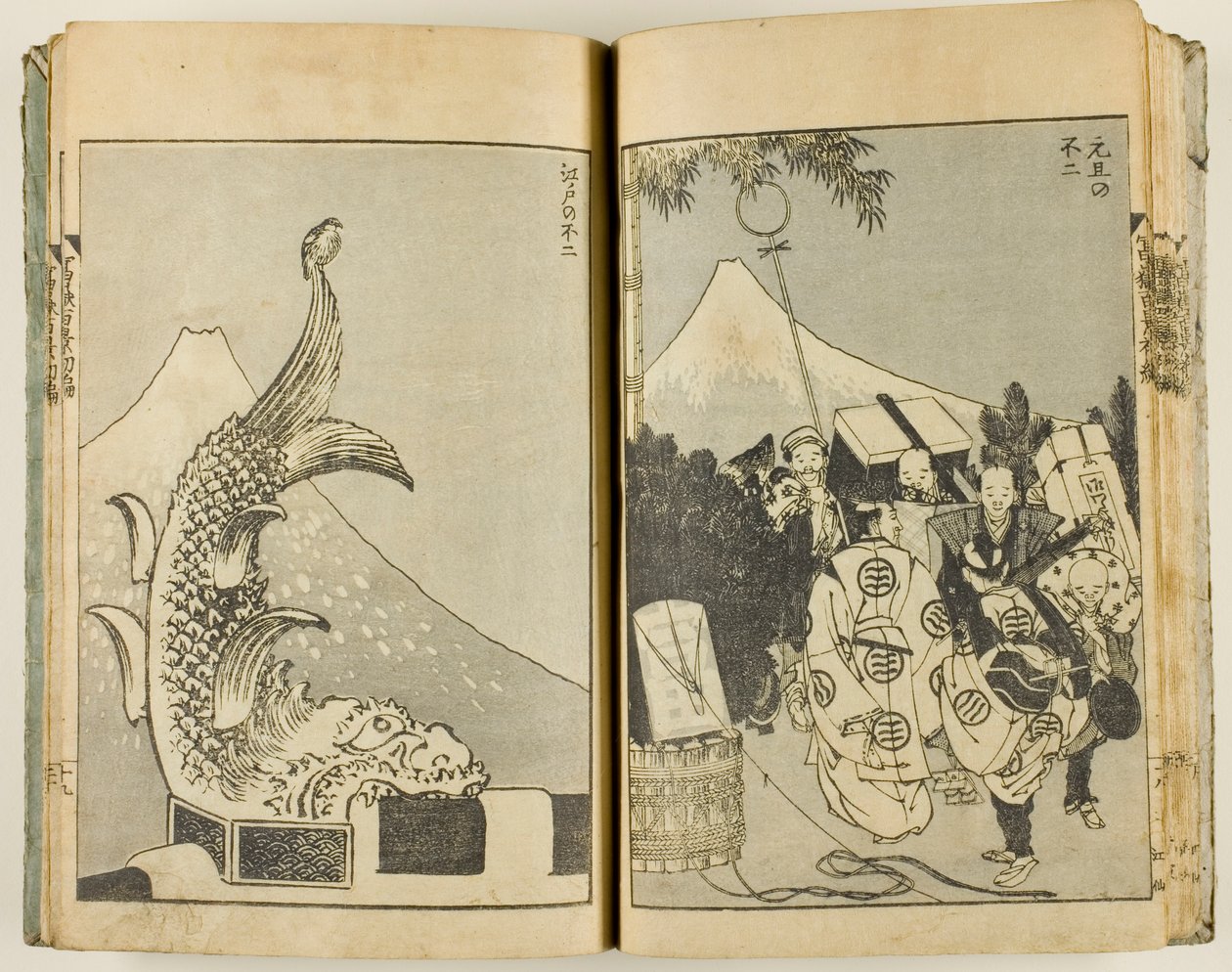 100 Views of Mt. Fuji by Katsushika Hokusai