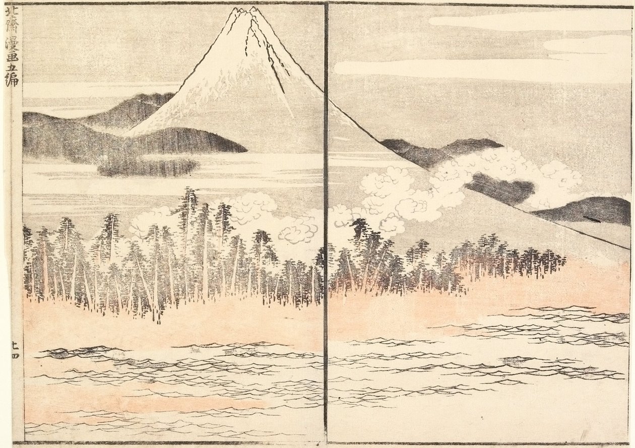 Mt. Fuji by Katsushika Hokusai