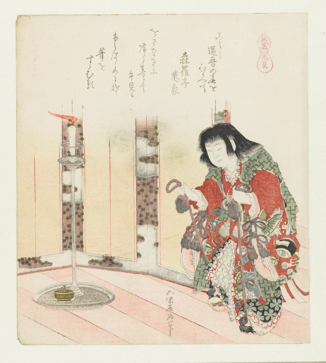 Horse Shell by Katsushika Hokusai