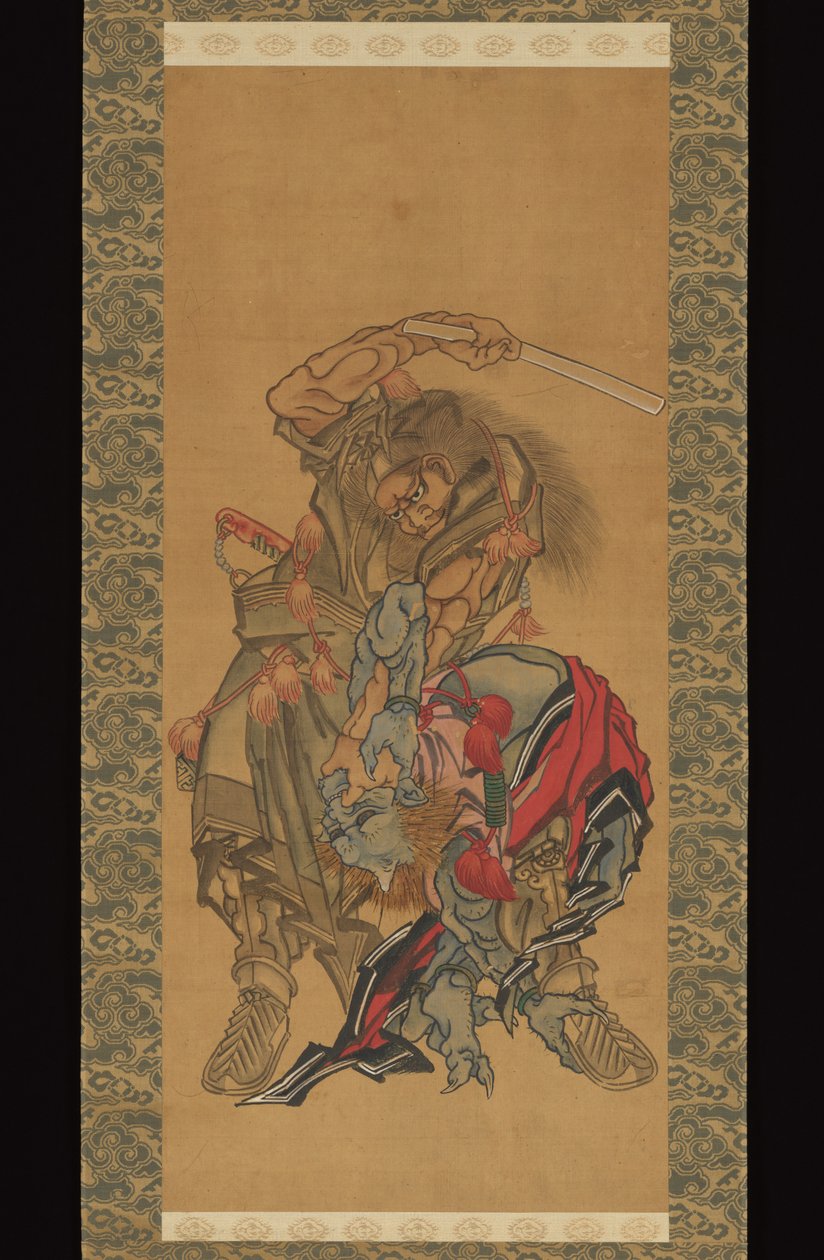 Shōki, the Demon Queller by Katsushika Hokusai