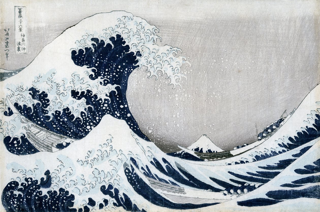 The Great Wave of Kanagawa, from the Series '36 Views of Mt
