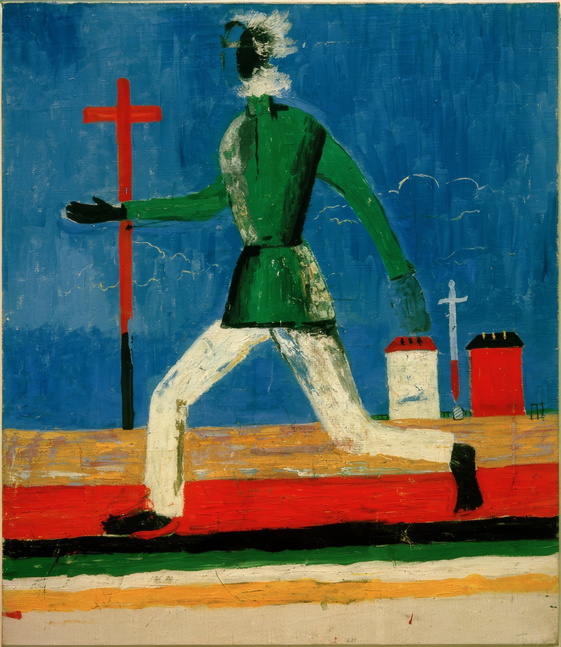Running Man by Kazimir Severinovich Malevich