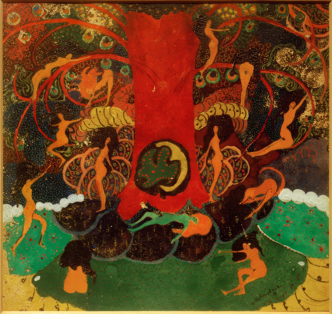 Tree of Life and Dryads by Kazimir Severinovich Malevich