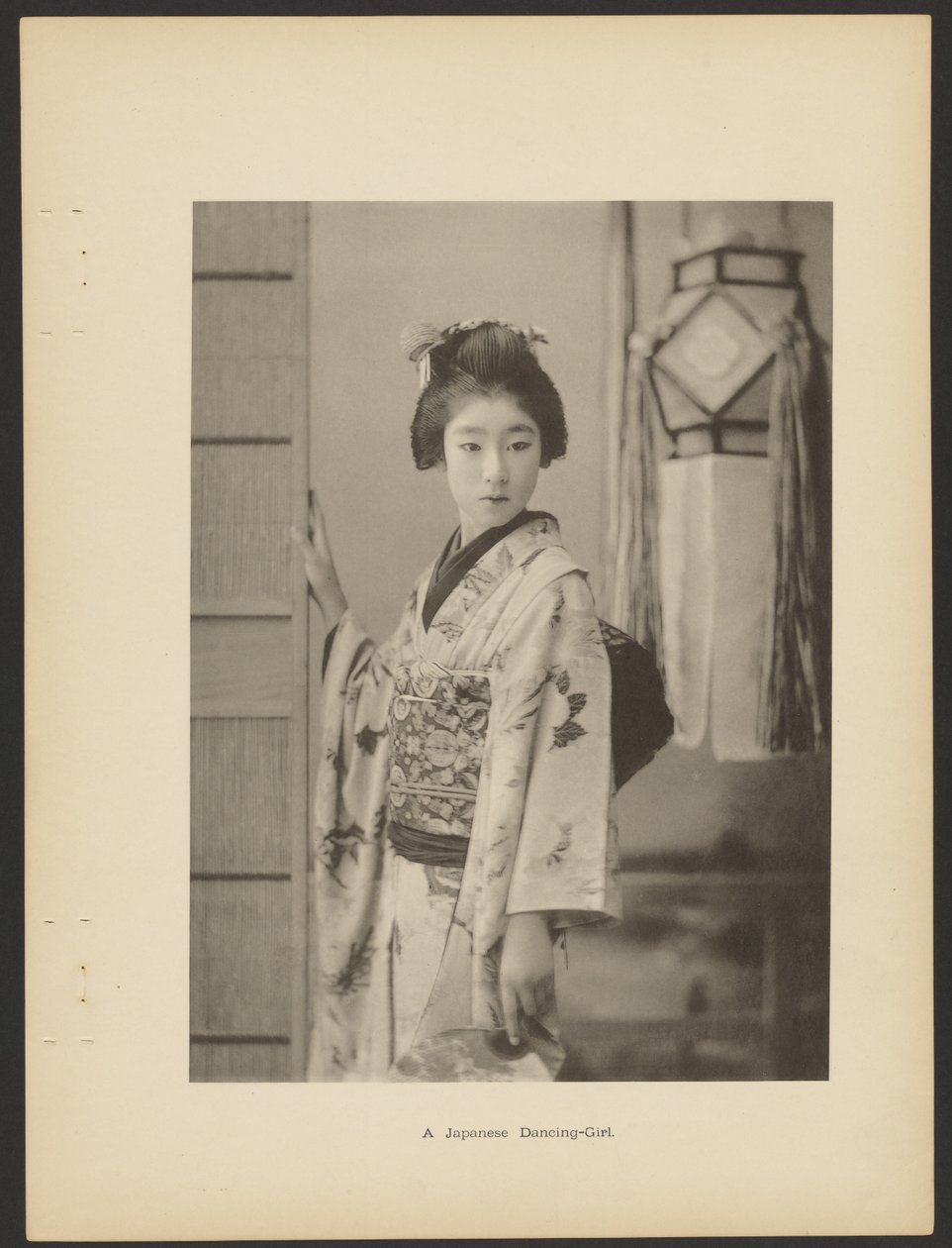 A Japanese Dancing-Girl by Kazumasa Ogawa