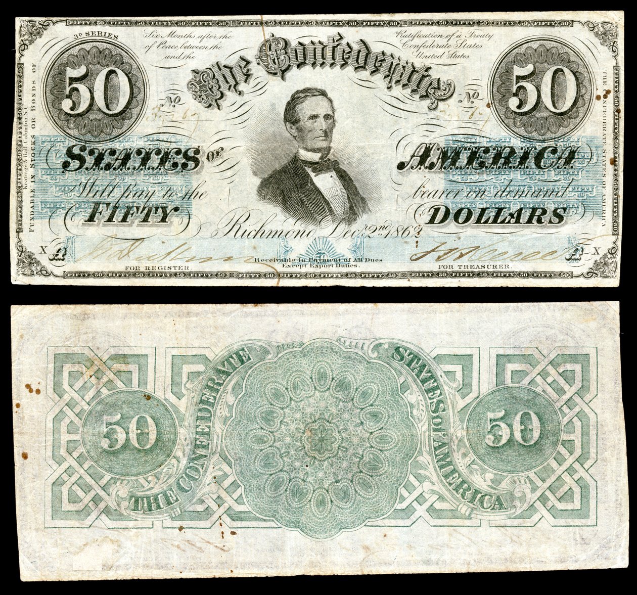 CSA-T50-$50-1862 by Keatinge and Ball