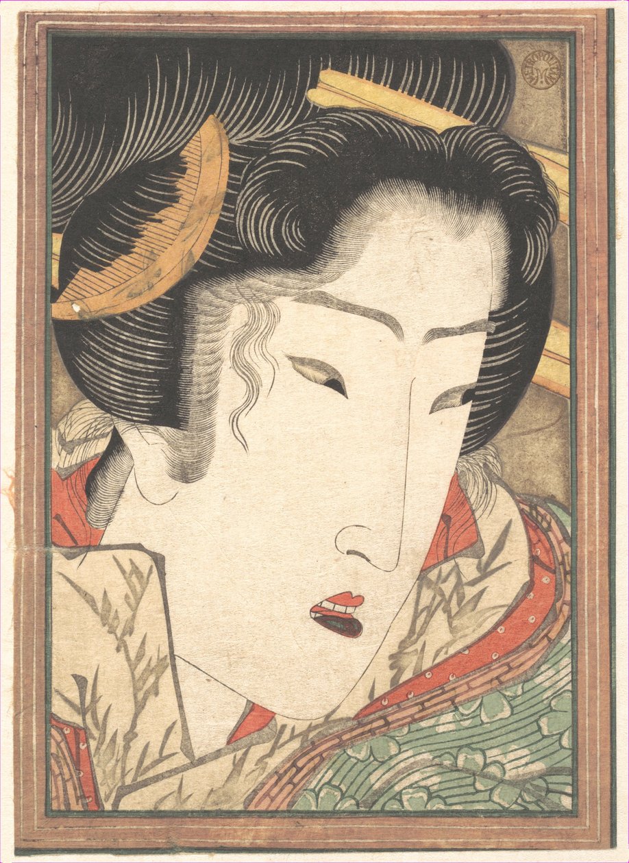 Rejected Geisha from Passions Cooled by Springtime Snow by Keisai Eisen