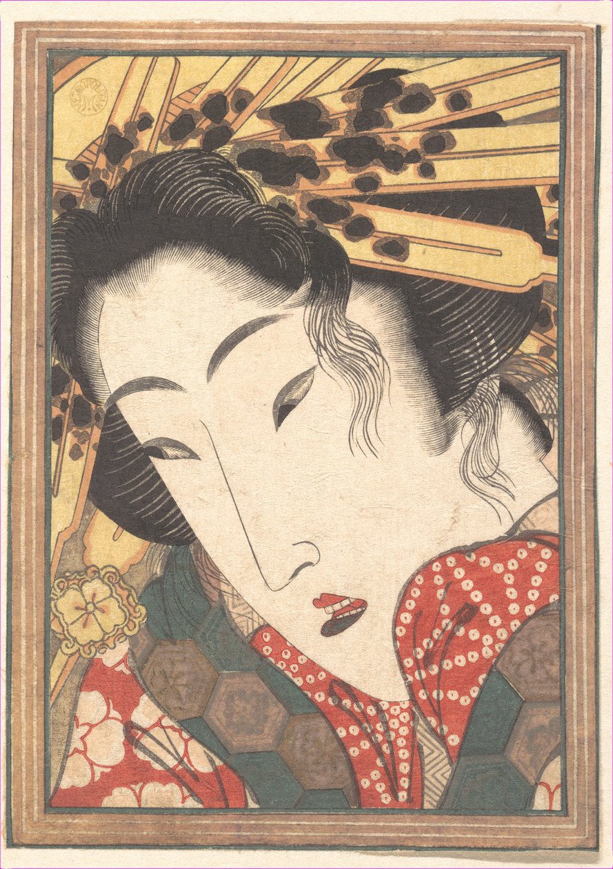 Rejected Geisha from Passions Cooled by Springtime Snow by Keisai Eisen