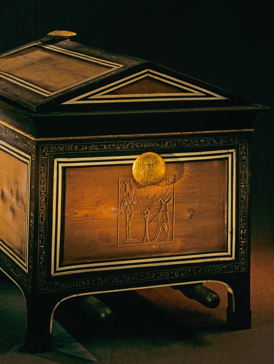 Chest with Carrying Poles, 2009 by Kenneth Garrett