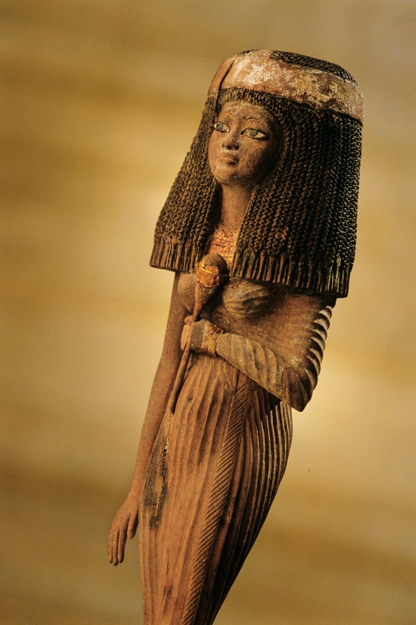 Funerary figure of Lady Resi; figurine; Reign of Amenhotep III by Kenneth Garrett