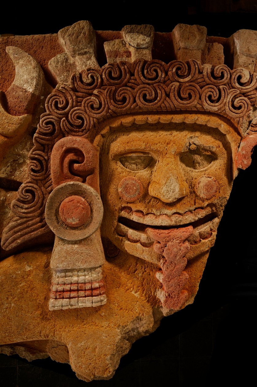 Greatest Aztecs; MM7677; Mexico City; Mexico; NMAH; Tenochtitlan; Aztec; Tomb of Ahuitzotl, 2008 by Kenneth Garrett