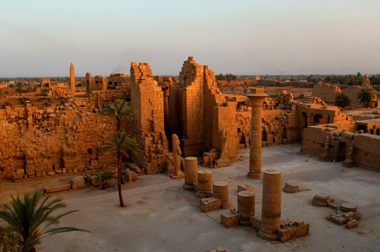 Kiosk of Taharka, first courtyard, Karnak Temple, Black Pharaohs, Nubians, Egypt, Luxor, 2007 by Kenneth Garrett