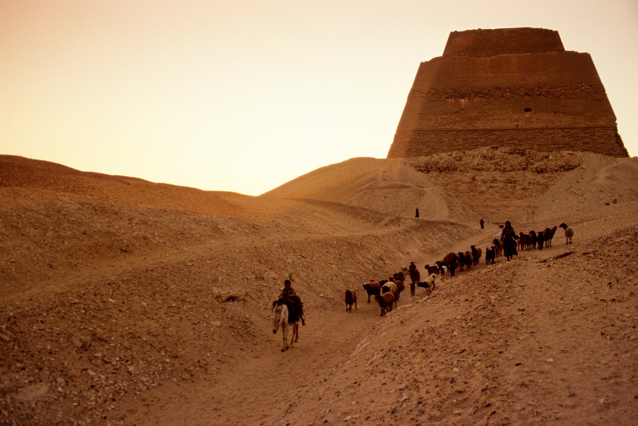 Pyramid of Meidum, Egypt