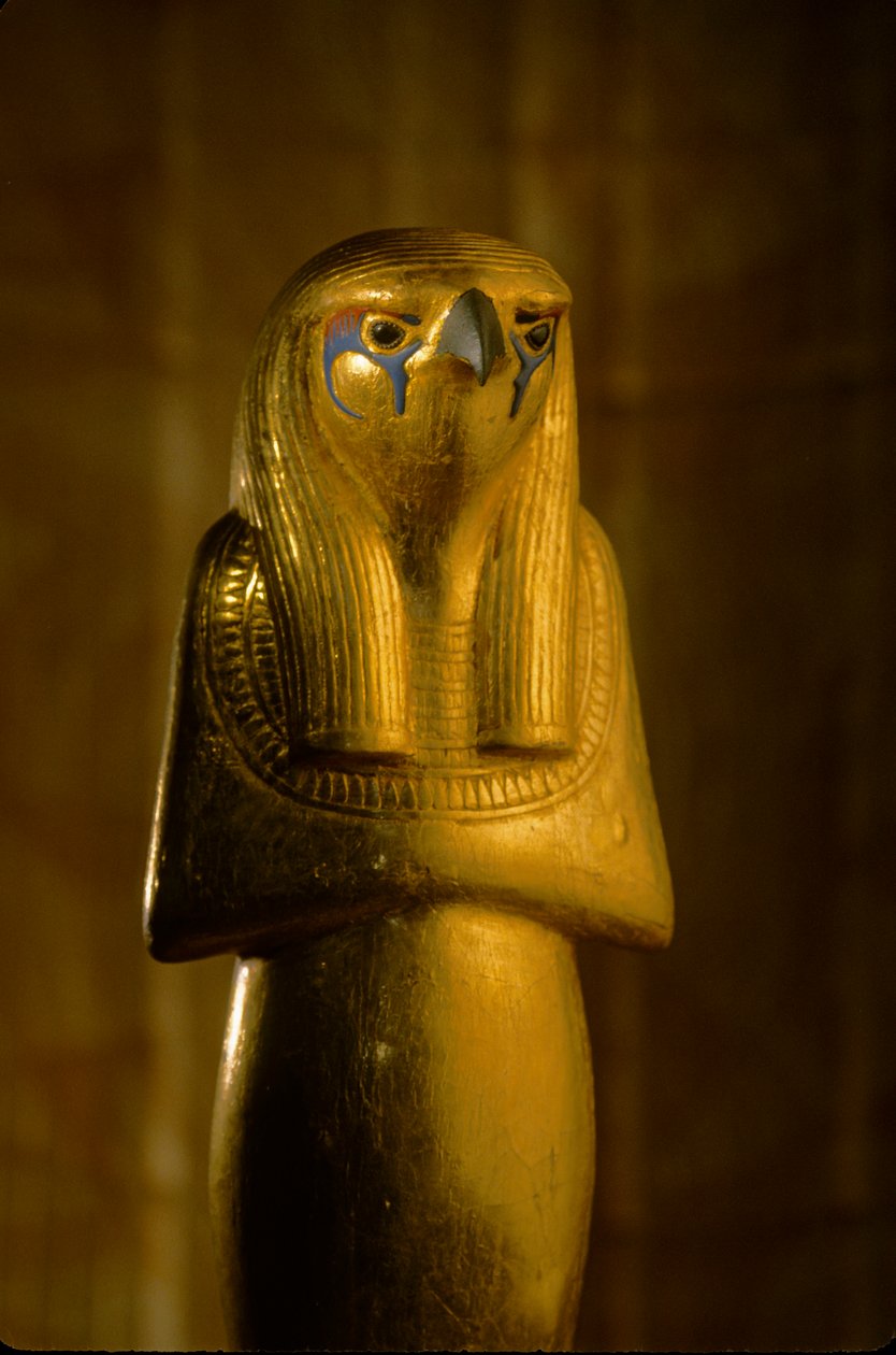 Statue of Horus the Elder, Herwer, KV62, 2009 by Kenneth Garrett