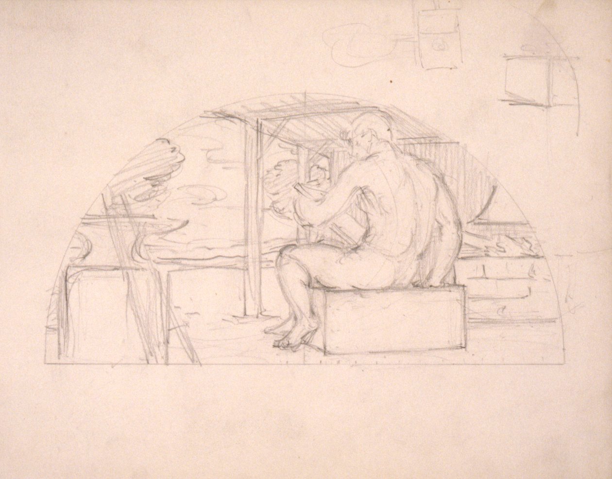 Manufactures (study for panel) by Kenyon Cox