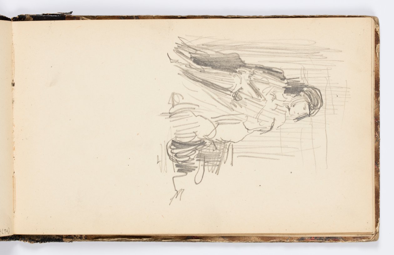 Sketchbook Page by Kenyon Cox
