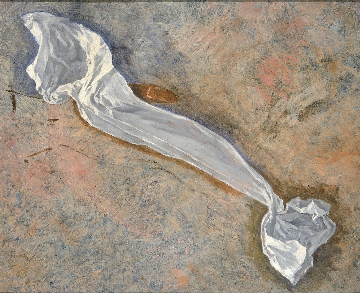 Study for Drapery of Pursuit of the Ideal by Kenyon Cox