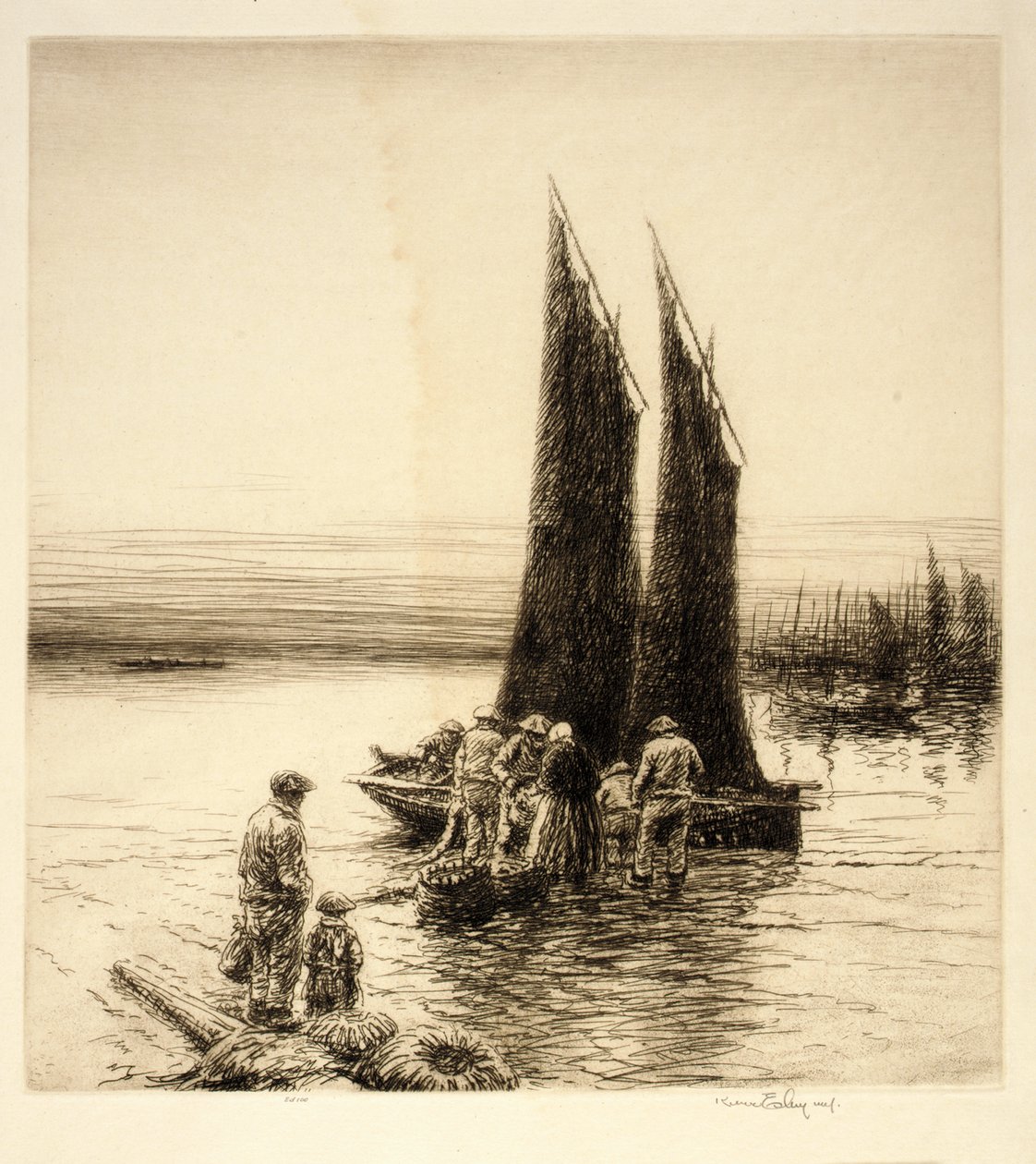 Black Sails, Brittany by Kerr Eby