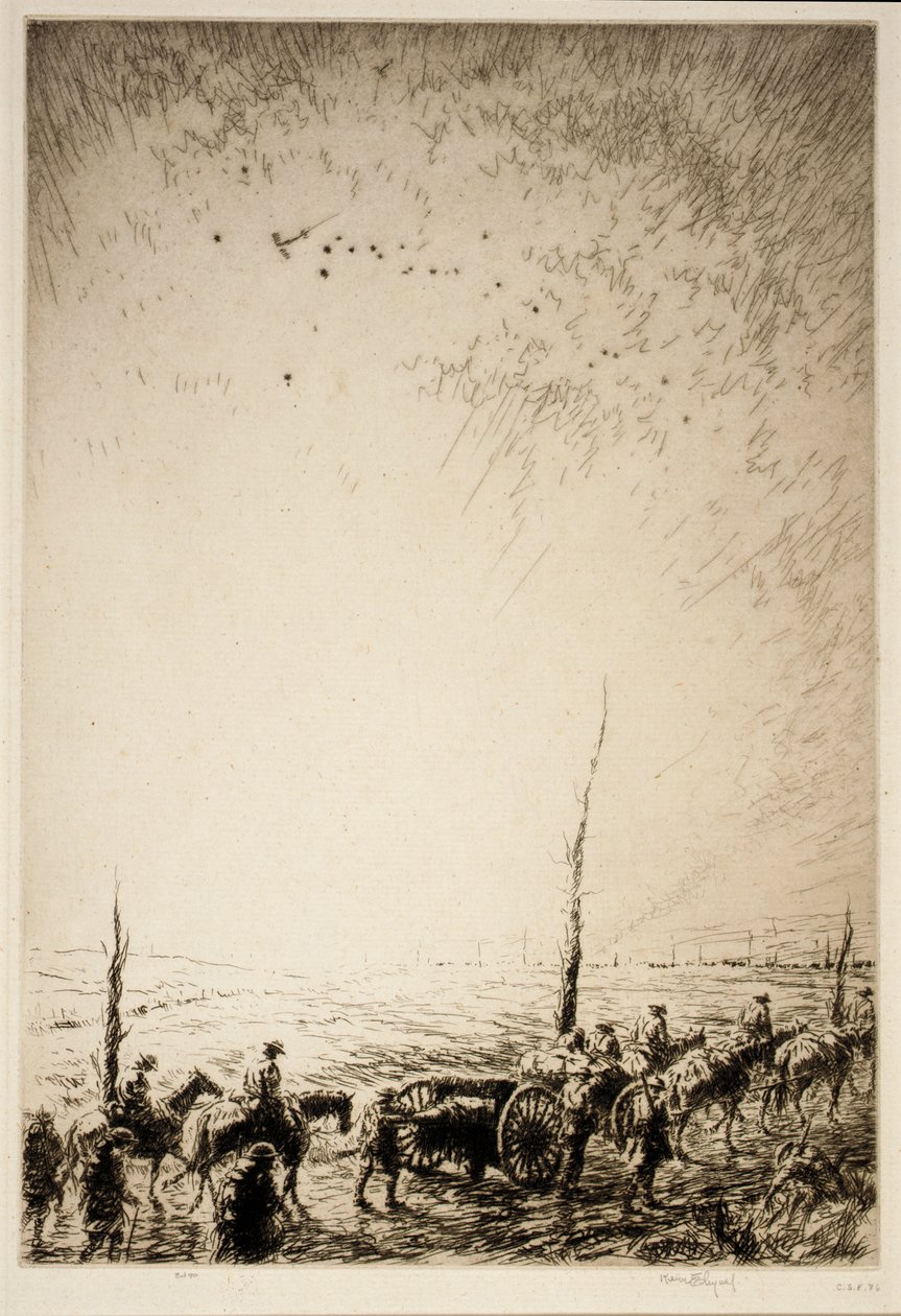 Scout Planes at Dawn by Kerr Eby