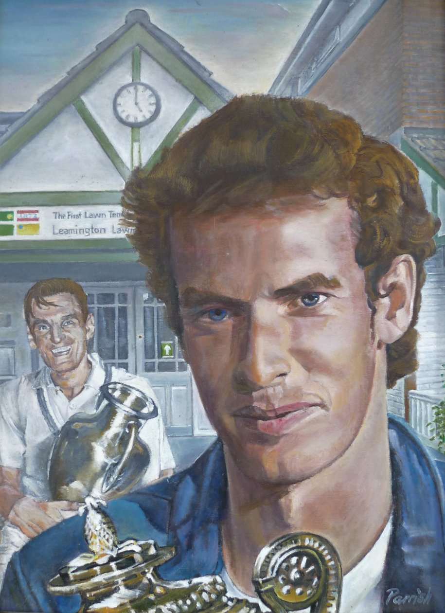 Wimbledon Mens Champions Visit Leamington Lawn Tennis And Squash Club by Kevin Parrish