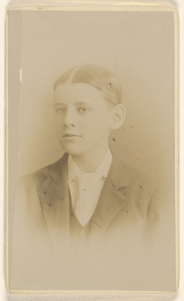 Unidentified Boy, Vignette Style by King and Company