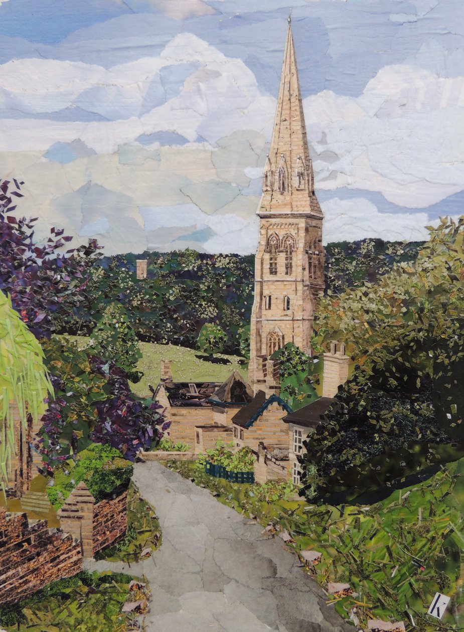 Edensor Village by Kirstie Adamson