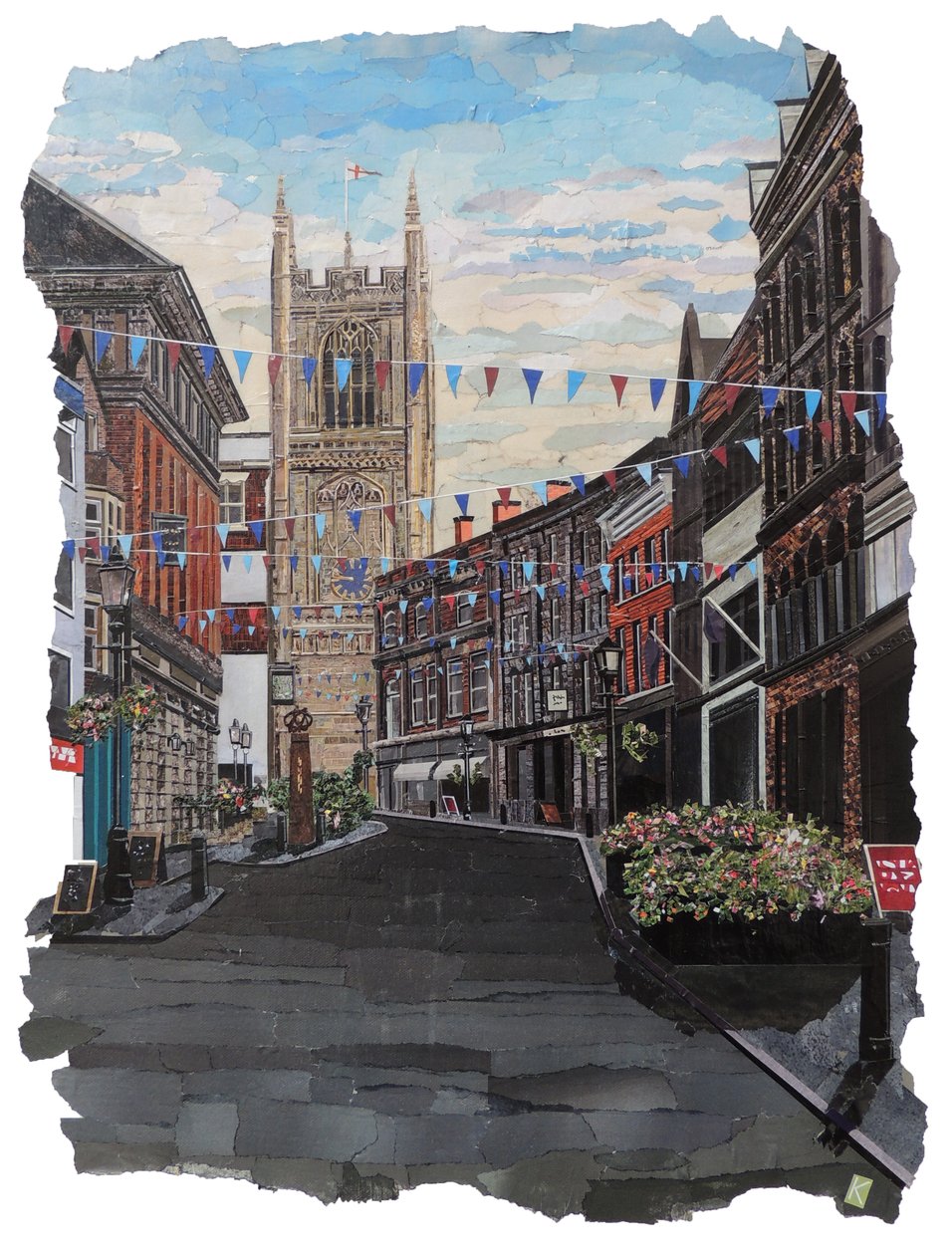 Cathedral of All Saints Iron Gate Derby by Kirstie Adamson