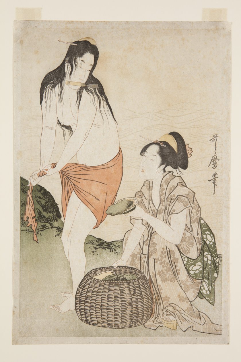 Abalone Divers by Kitagawa Utamaro