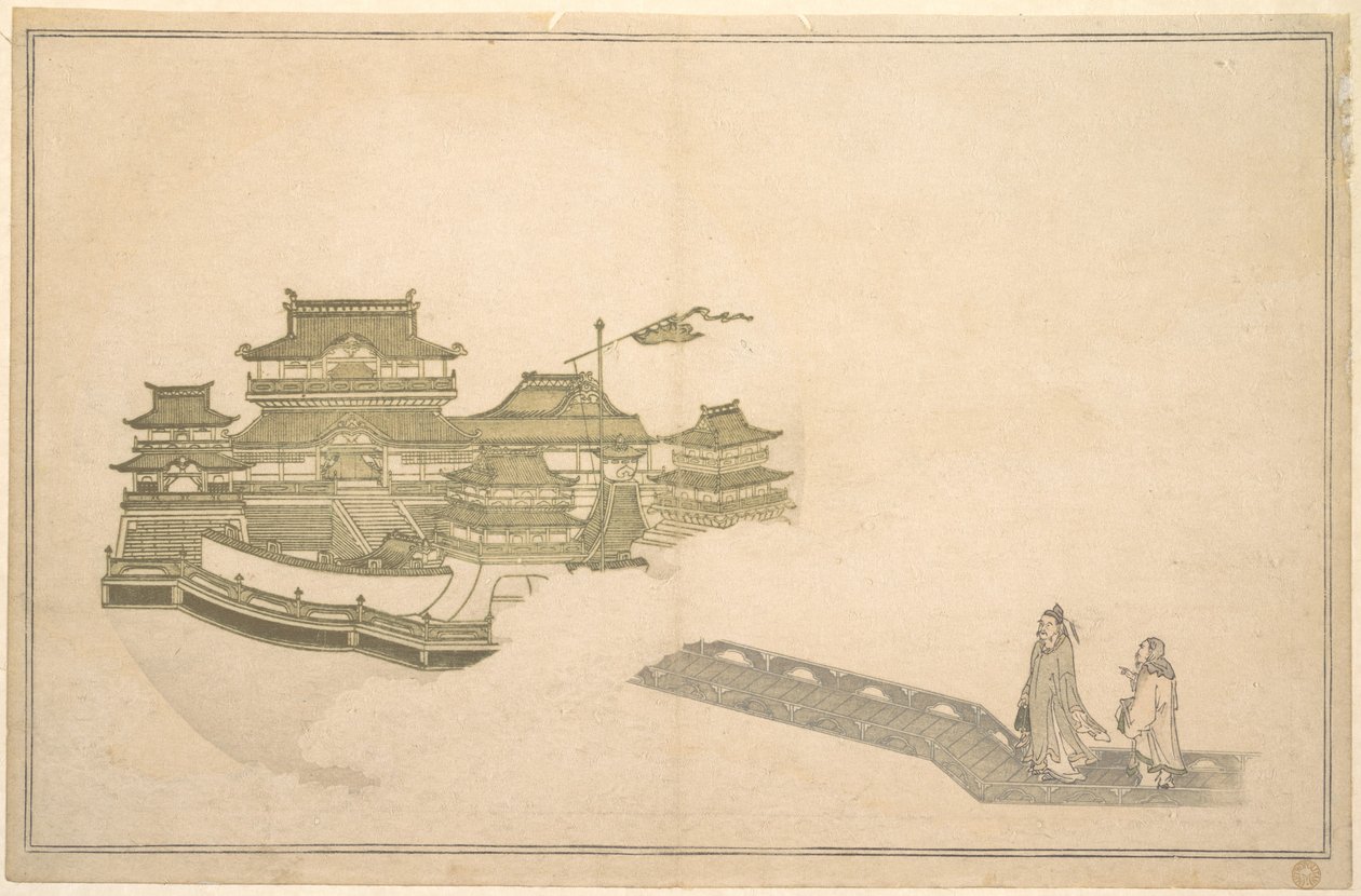 The Palace in the Moon by Kitagawa Utamaro