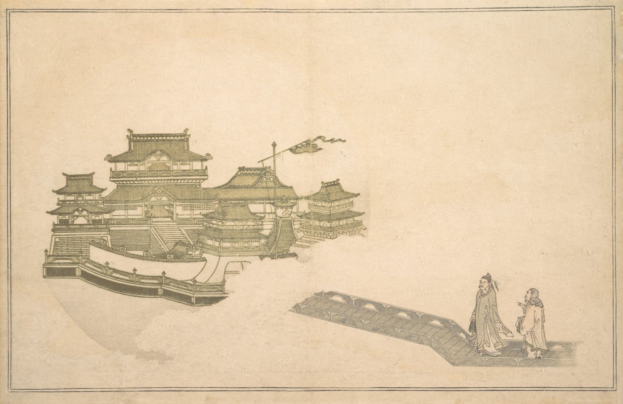 The Palace in the Moon by Kitagawa Utamaro