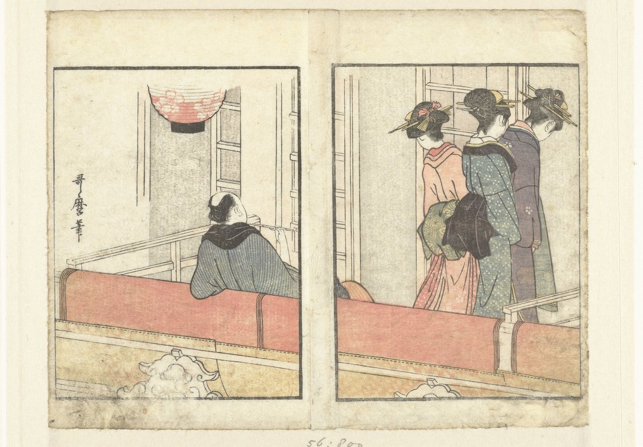 Theater Box by Kitagawa Utamaro
